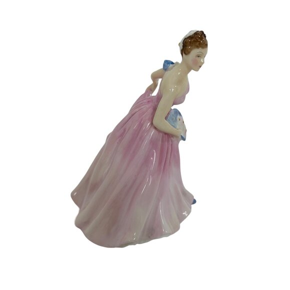 Royal Doulton Pretty Lady Figurine “Invitation” HN2170 Bone China Vtg England - Picture 10 of 17